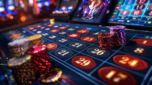 Antarmuka permainan dengan pilihan Hit, Stand, Double Down, dan Split di Speed Blackjack siokambing2